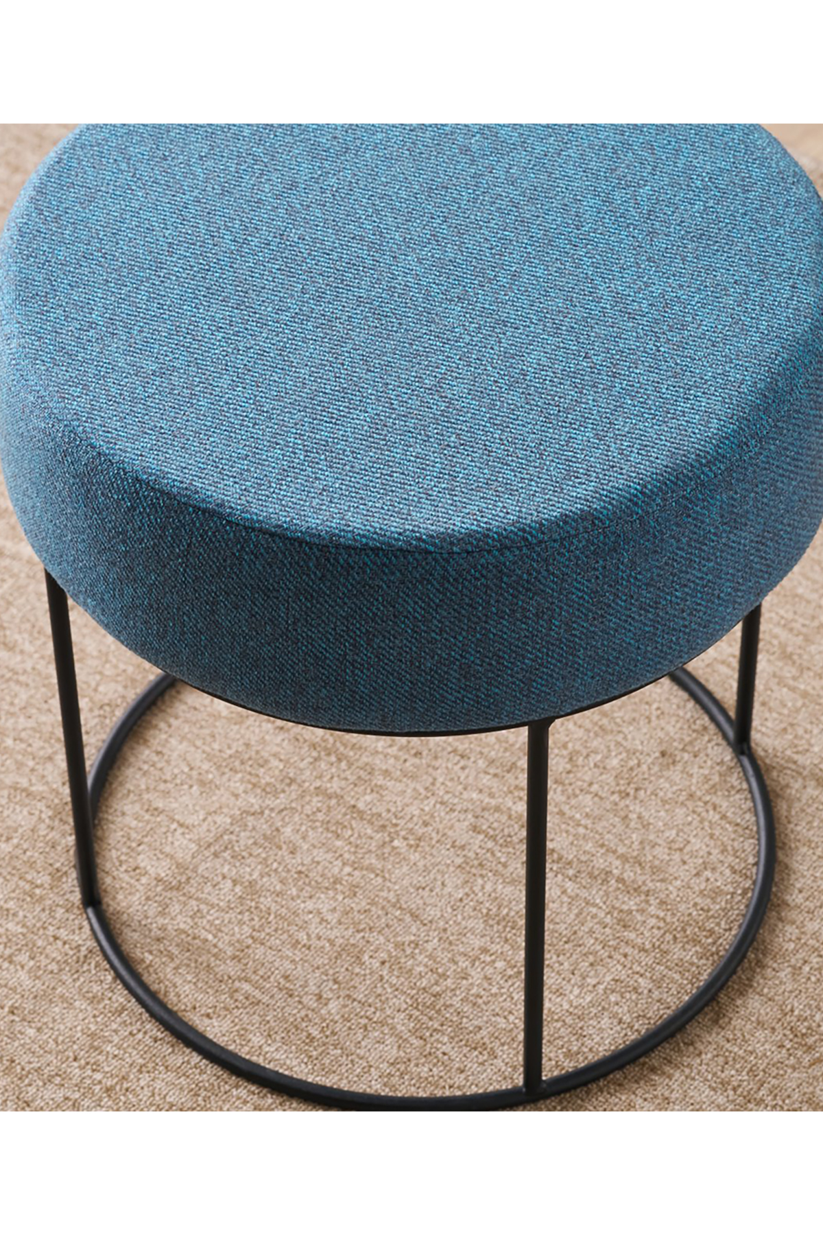 Favora Didim Puf - Mavi