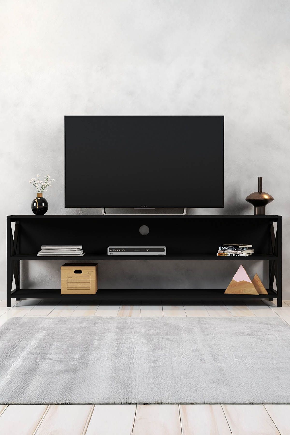 Favora Hector Tv Ünitesi - Siyah