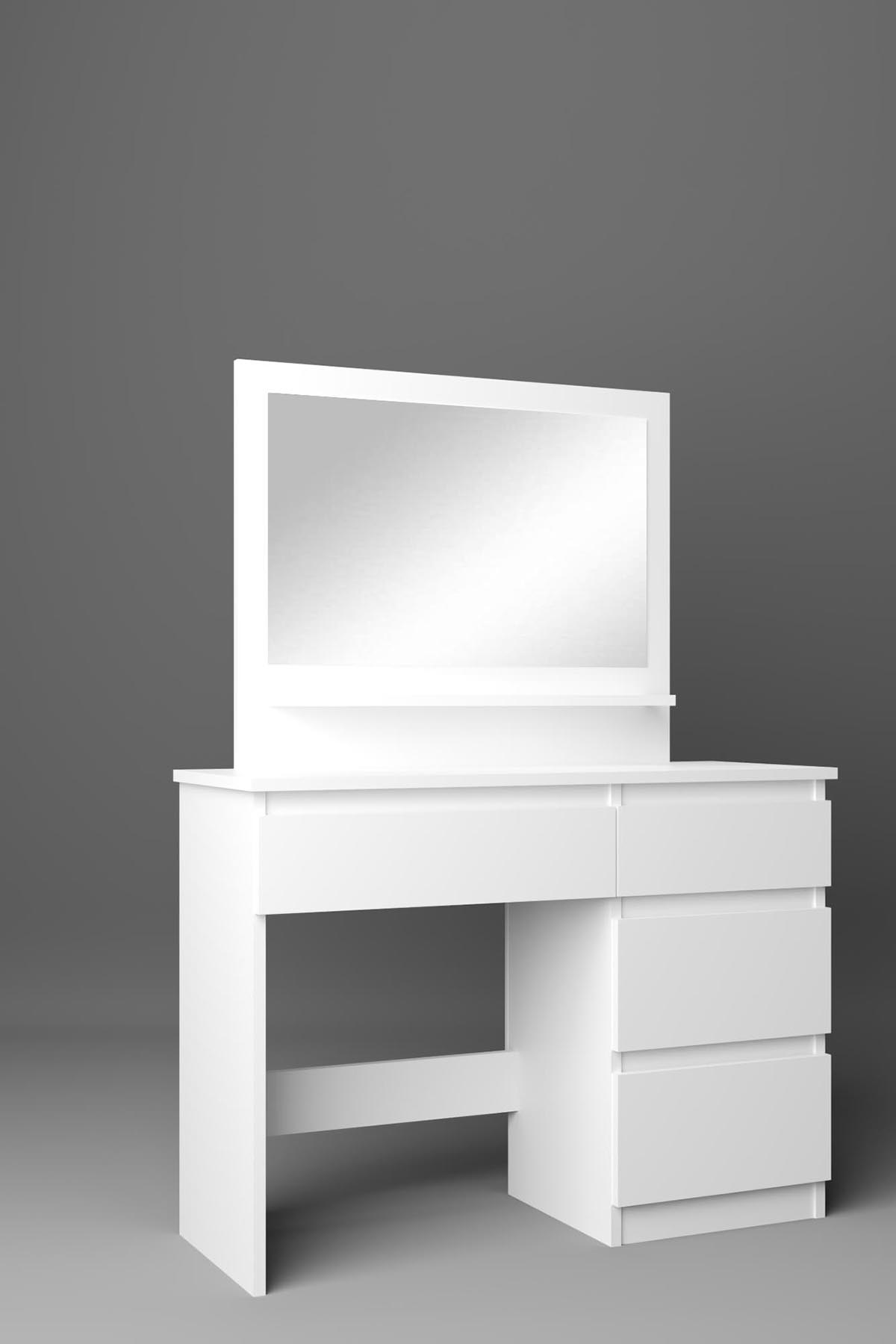 Favora Helin Makyaj Masası - Beyaz