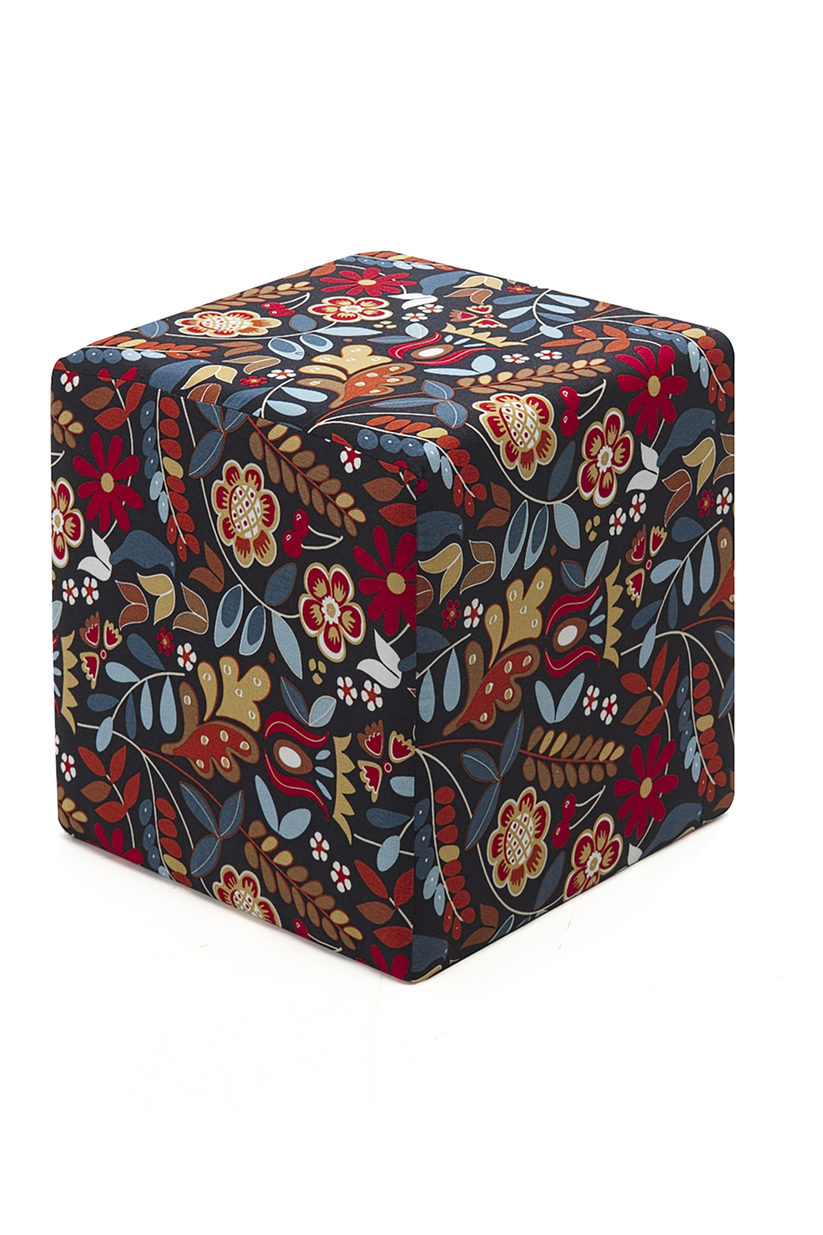 Favora Kare Puf - Renkli