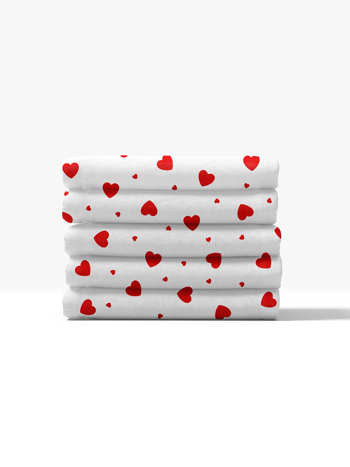 Kırmızı Kalpli Çift Kişilik Nevresim Seti Kırmızı Kalpli Çift Kişilik Nevresim Seti