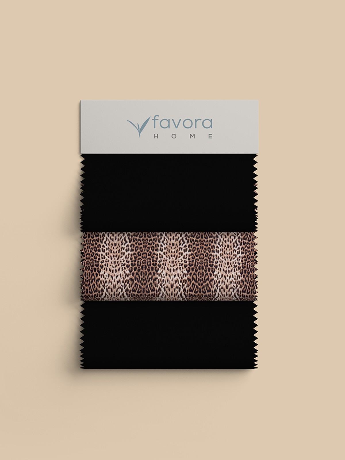 Favora Leopar Desenli Lastikli Çarşaflı Tek Kişilik Nevresim Takımı