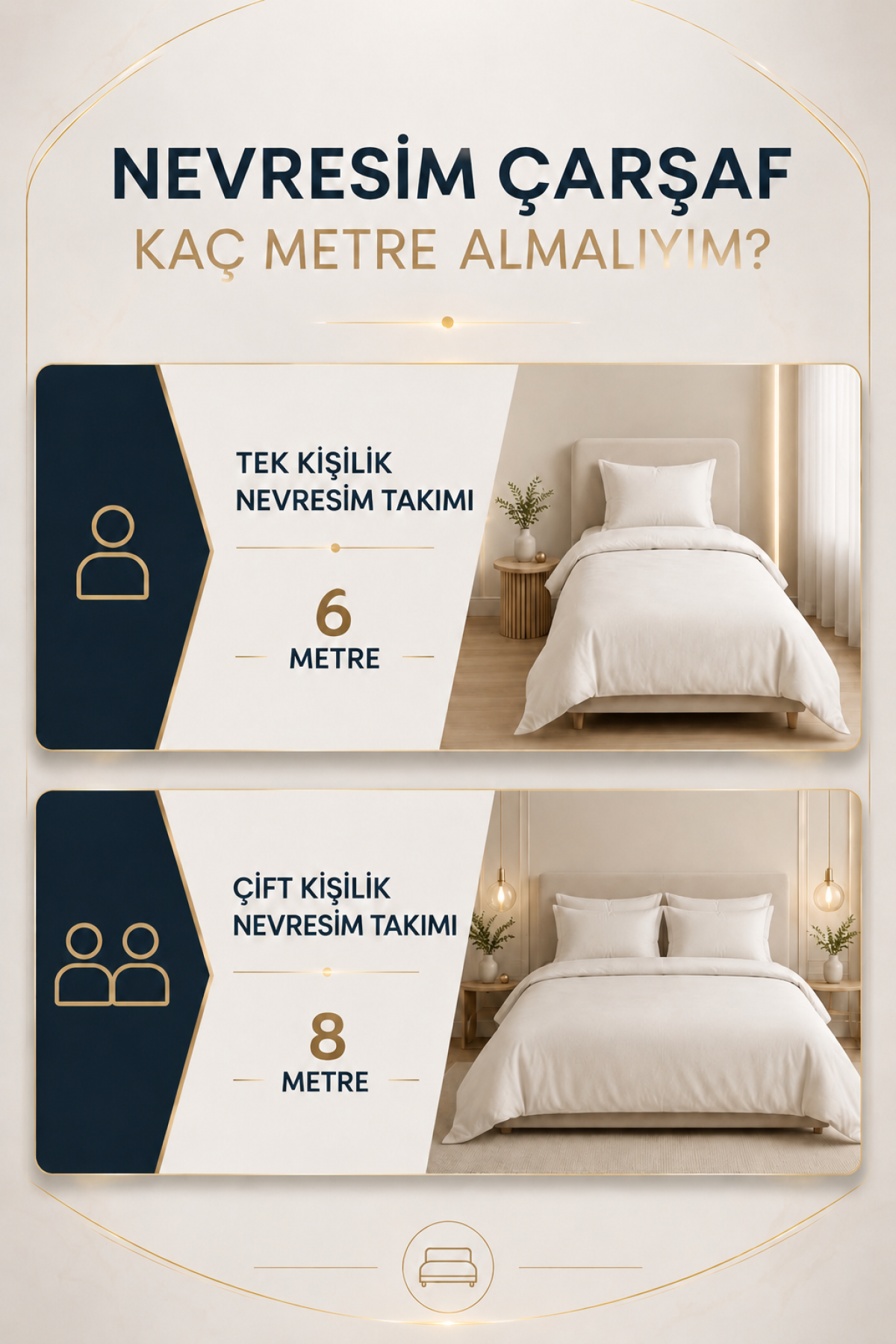 Favora Metrelik Nevresimlik Kumaş 1 Metre Piemo Desen