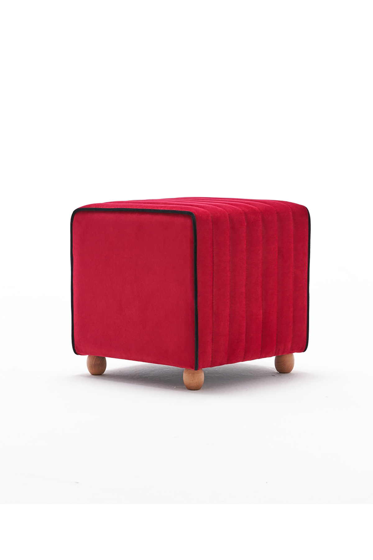 Favora Mona Puf - Kırmızı