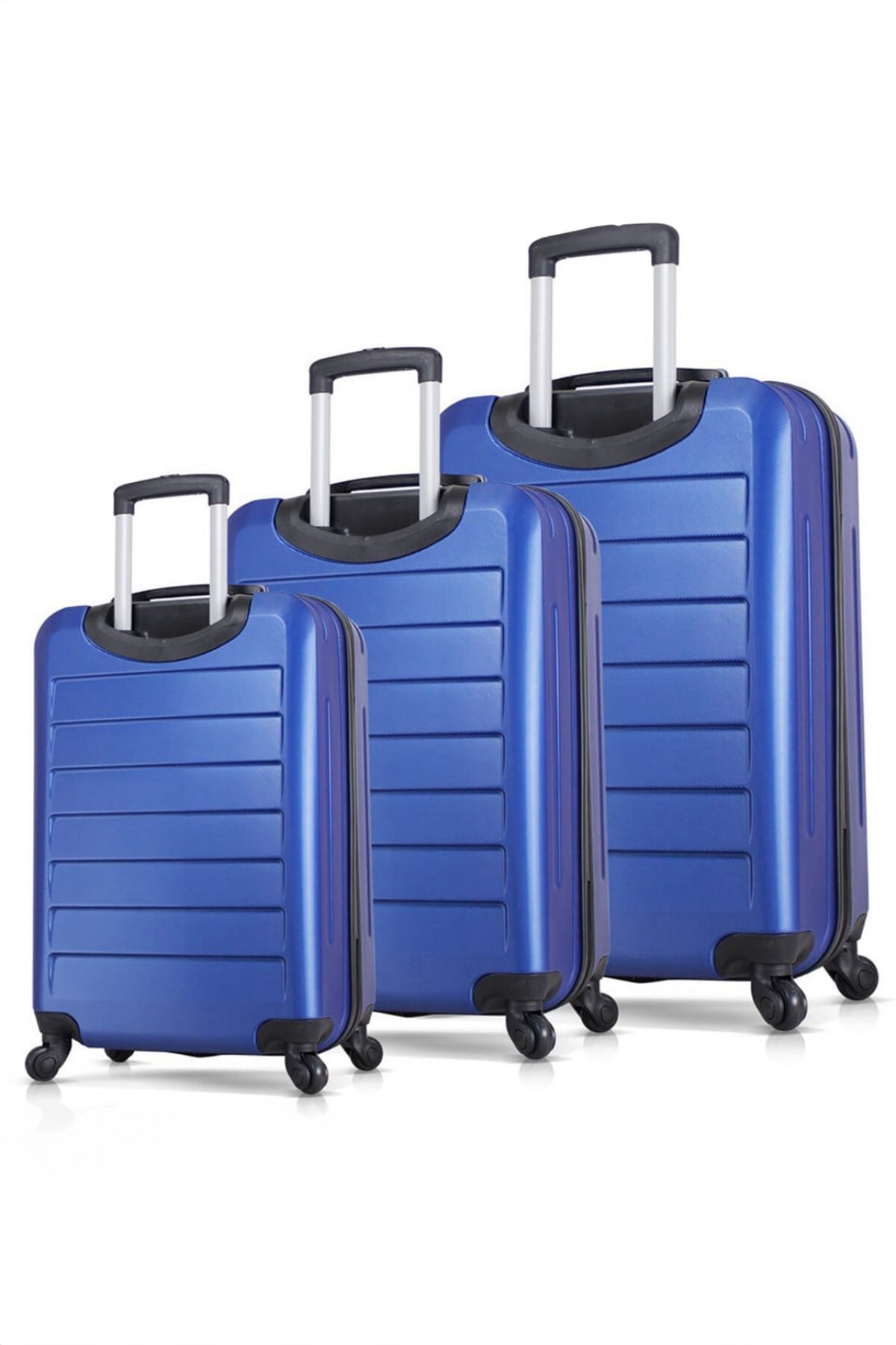 My Valice Ruby Abs 3'lü Valiz Seti - Mavi My Valice Ruby Abs 3'lü Valiz Seti - Mavi