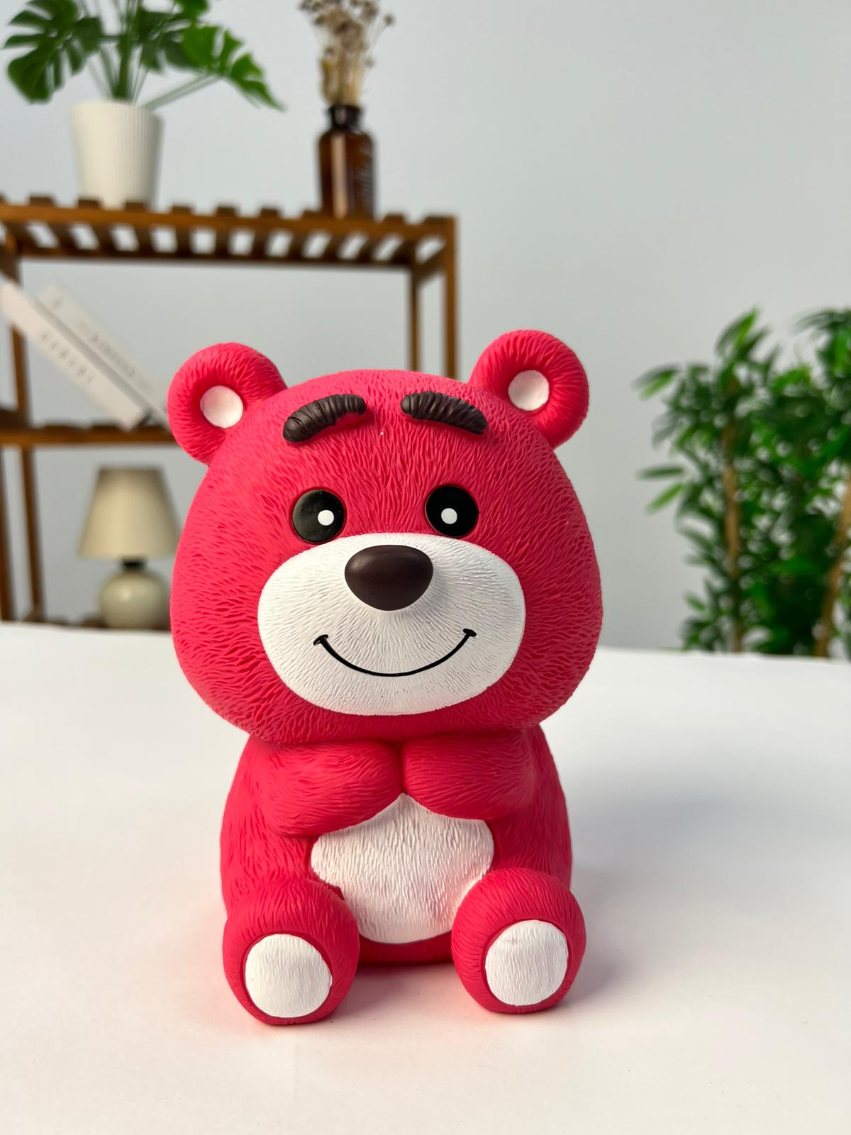 Favora Pembe Ayı Kumbara Favora Pembe Ayı Kumbara