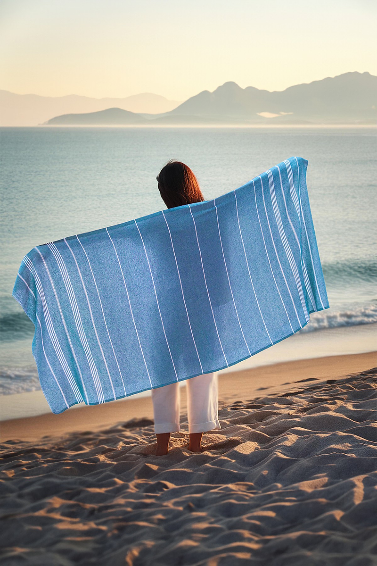 Favora Peştamal Plaj Havlusu 90x140 - Mavi Favora Peştamal Plaj Havlusu 90x140 - Mavi