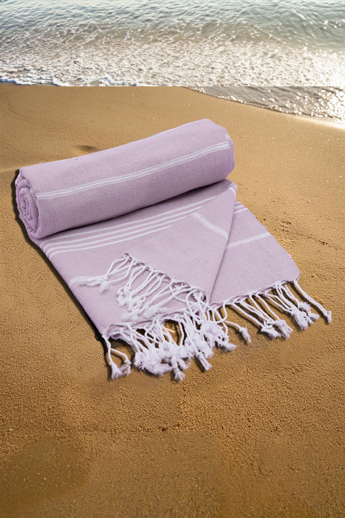 Favora Peştamal Plaj Havlusu 90x140 - Pembe