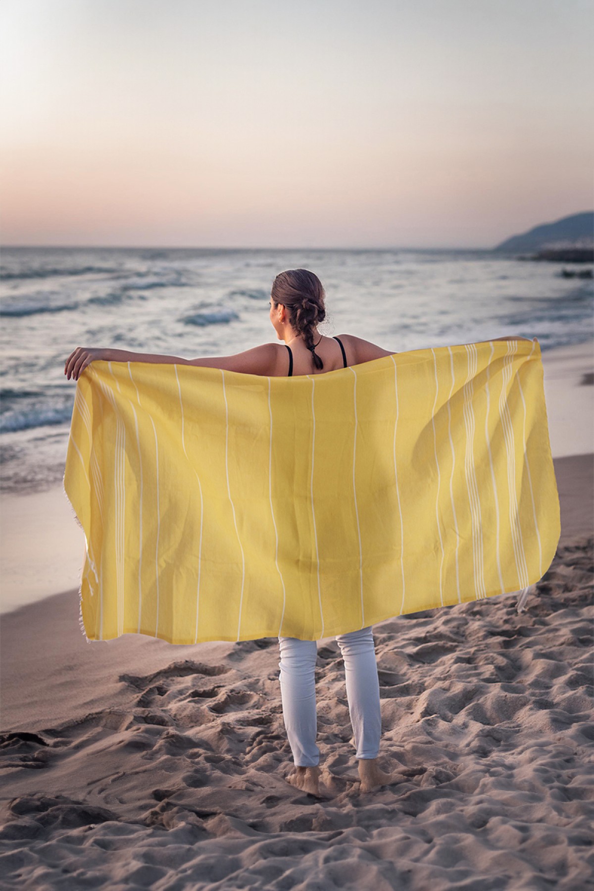 Favora Peştamal Plaj Havlusu 90x140 - Sarı Favora Peştamal Plaj Havlusu 90x140 - Sarı