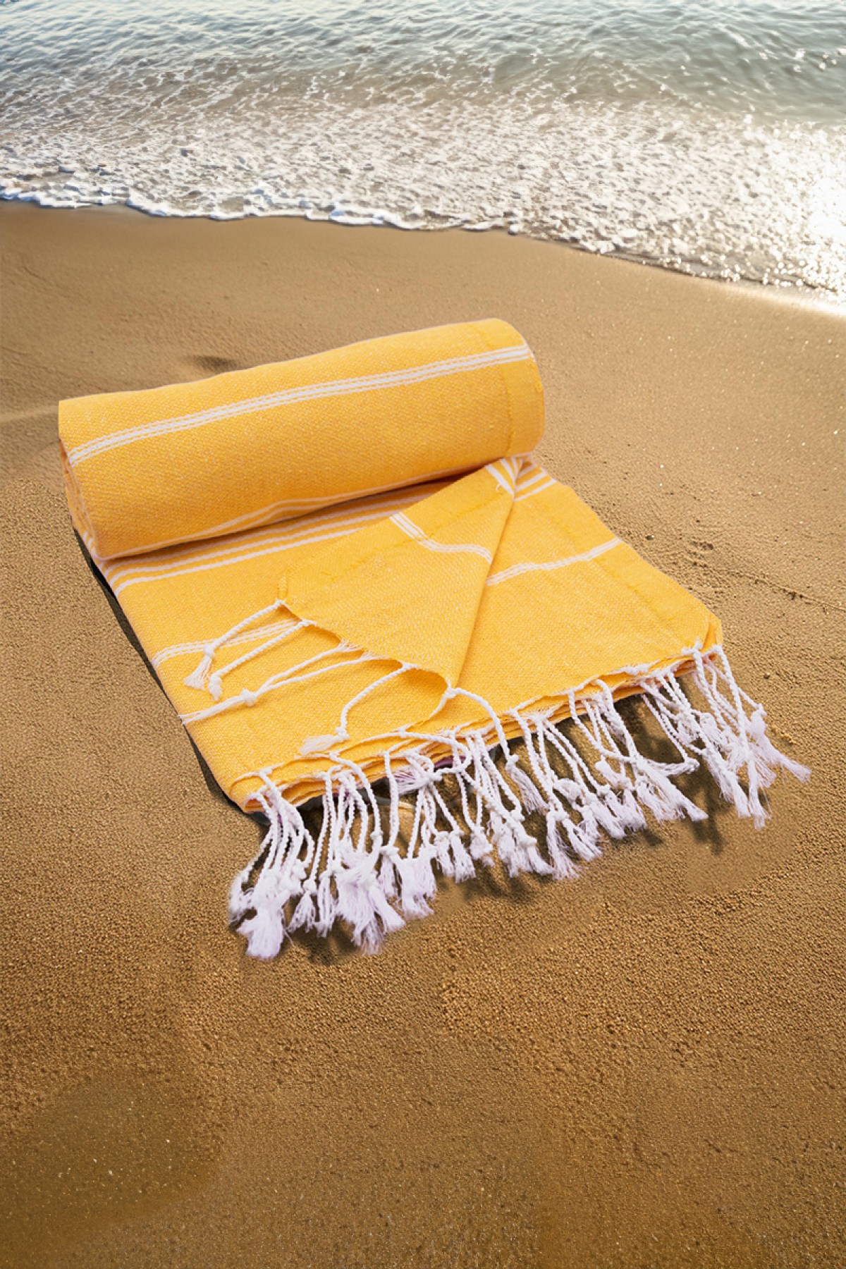 Favora Peştamal Plaj Havlusu 90x140 - Sarı Favora Peştamal Plaj Havlusu 90x140 - Sarı