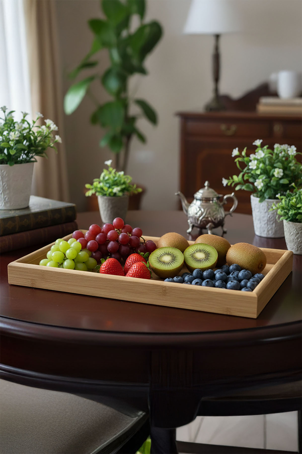 Favora Polmak 2'li Bambu Tepsi