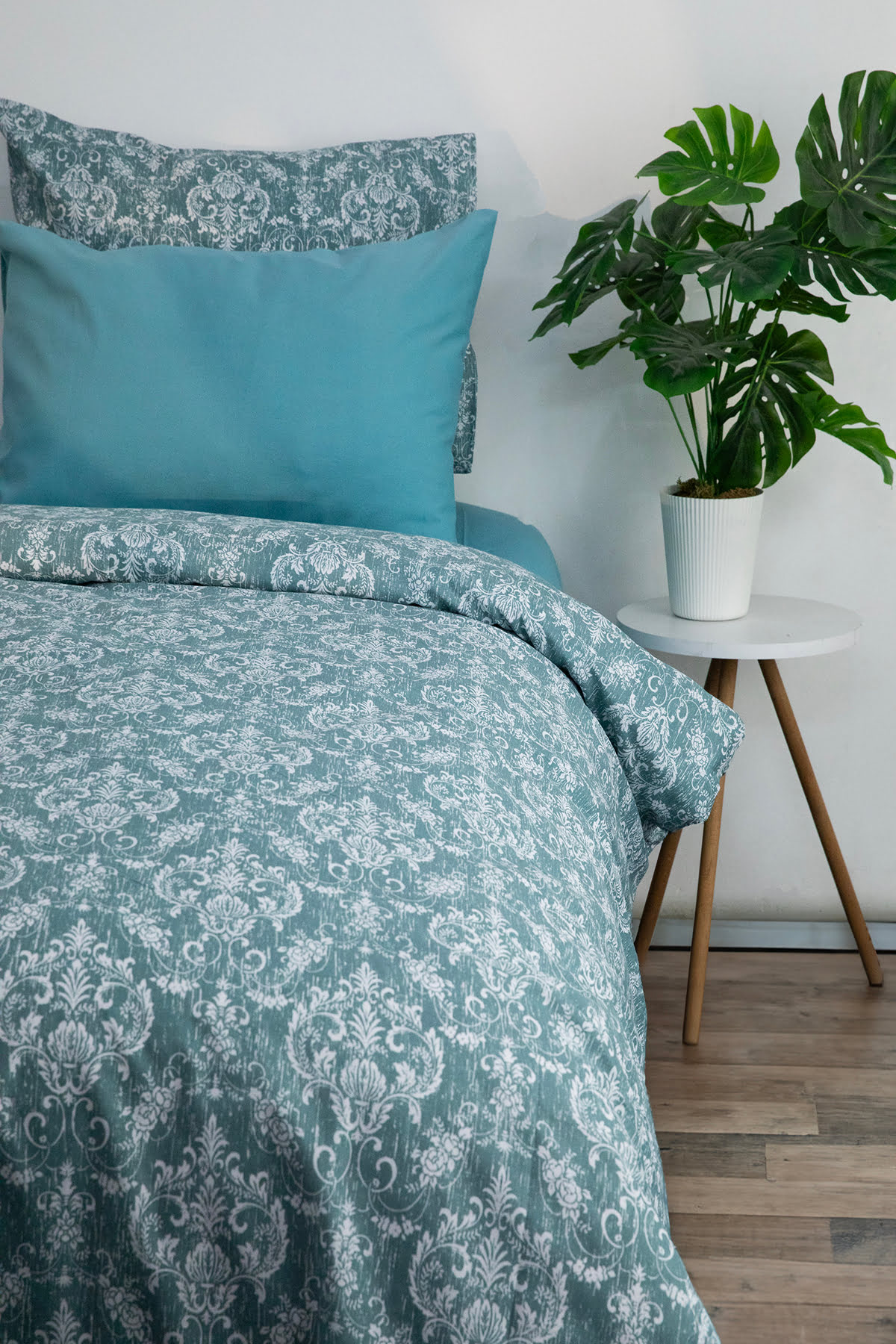 Favora Sarmal Tek Kişilik Nevresim Takımı - Yeşil Favora Sarmal Tek Kişilik Nevresim Takımı - Yeşil