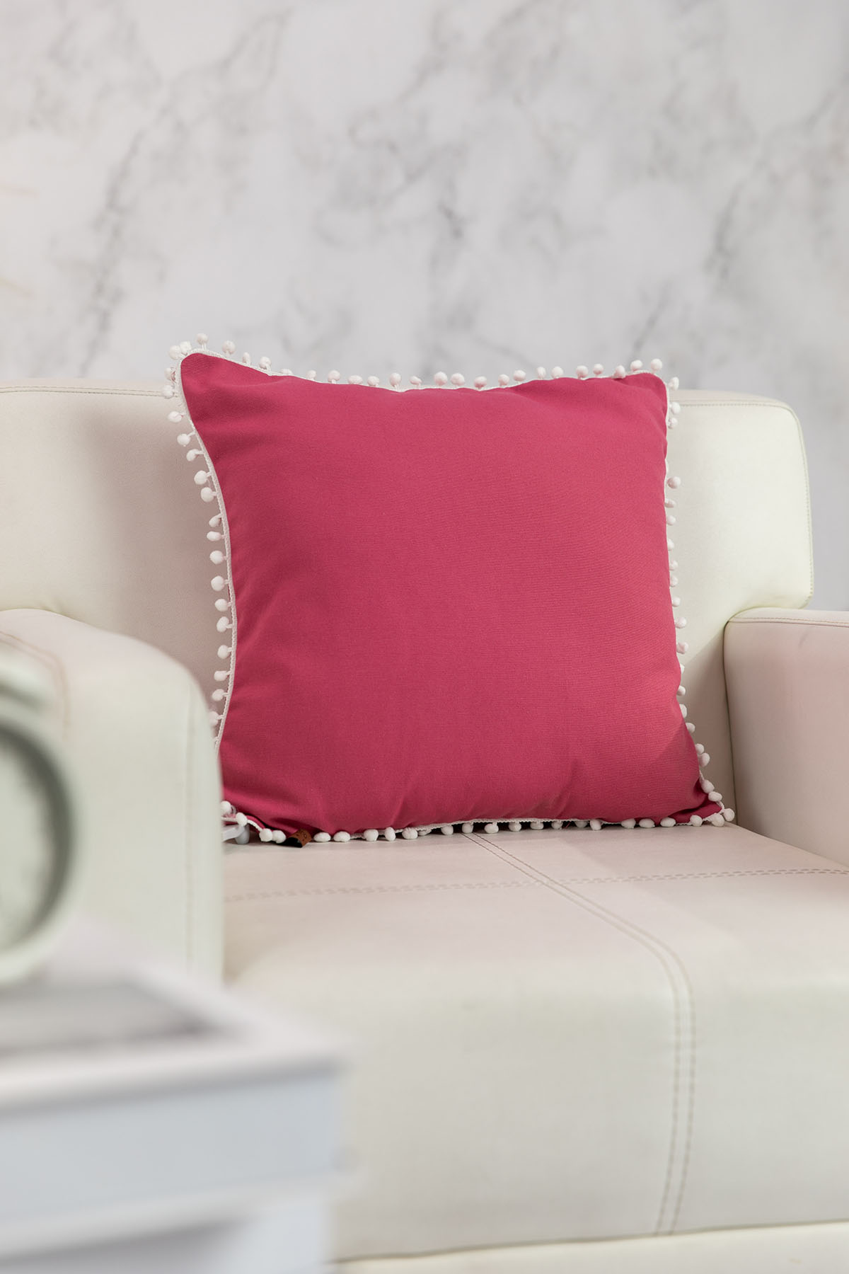 Favora Serenity Kırlent 43x43 Cm - Pembe Favora Serenity Kırlent 43x43 Cm - Pembe