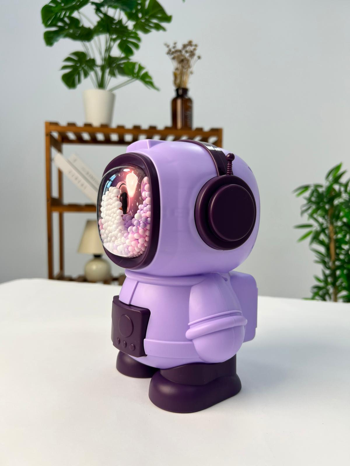 Favora Şifreli Astronot Kumbara - Mor