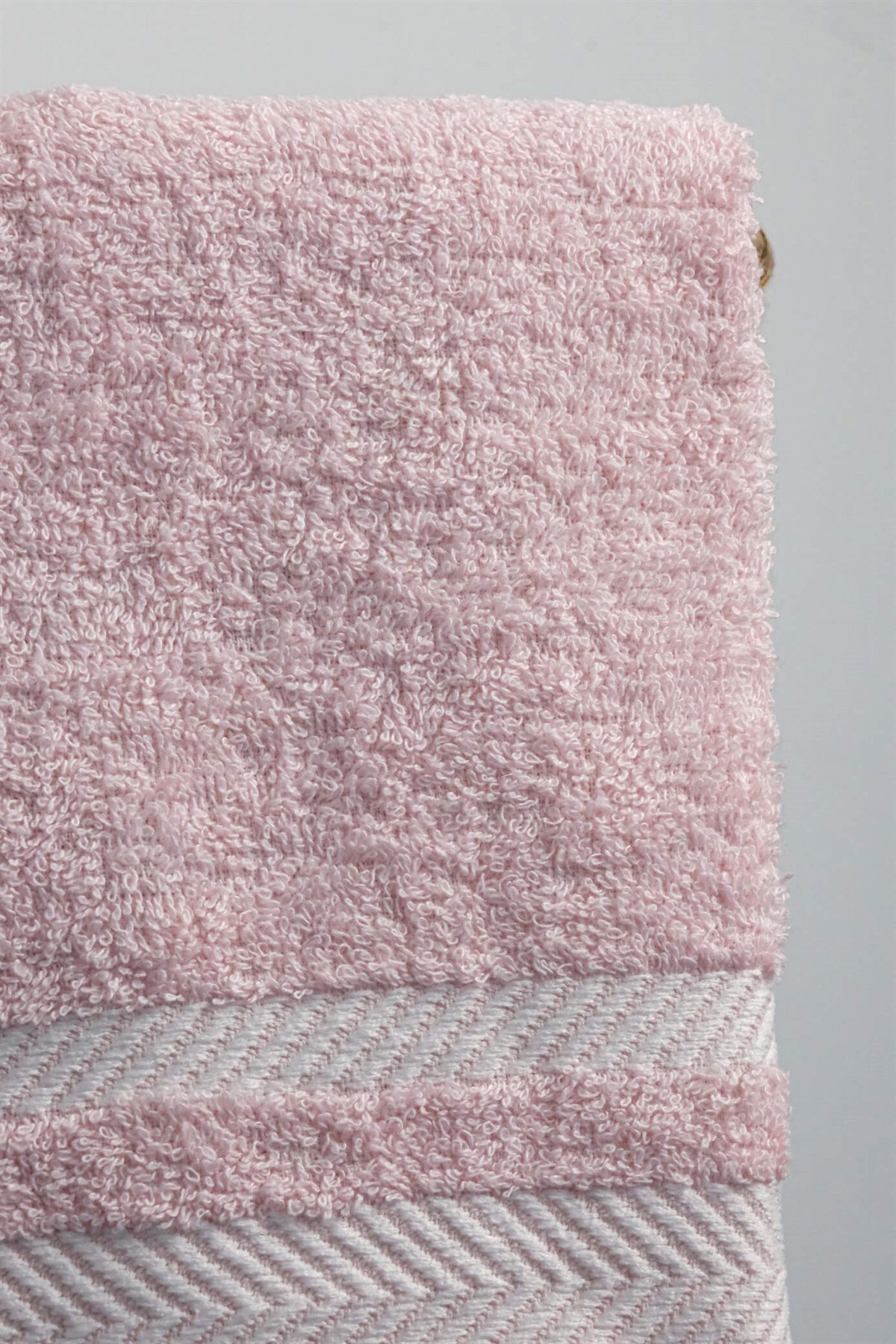Soft 2li Banyo Havlu Seti - Pudra