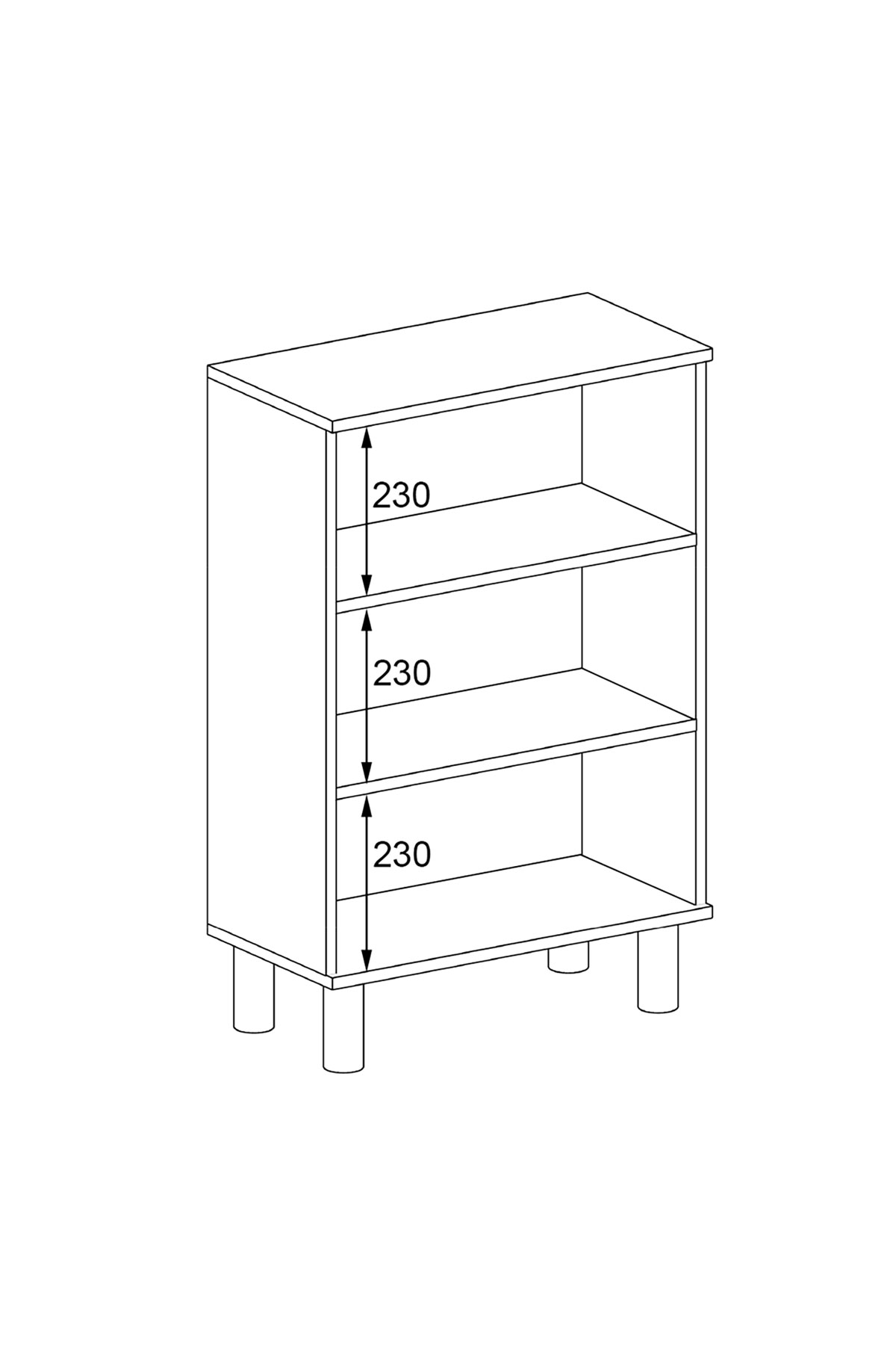 Favora Sun 2 Kapaklı Ayakkabılık - Atlantik Çam - Beyaz Favora Sun 2 Kapaklı Ayakkabılık - Atlantik Çam - Beyaz