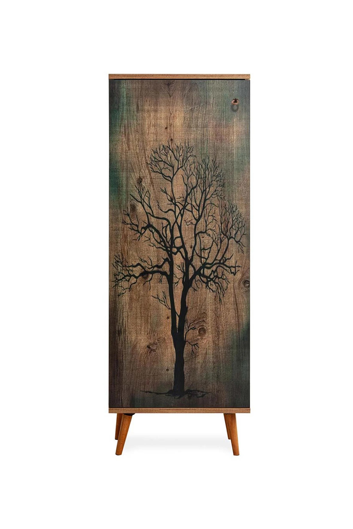 Favora Tree Printed Çok Amaçlı Dolap - Atlantik Çam