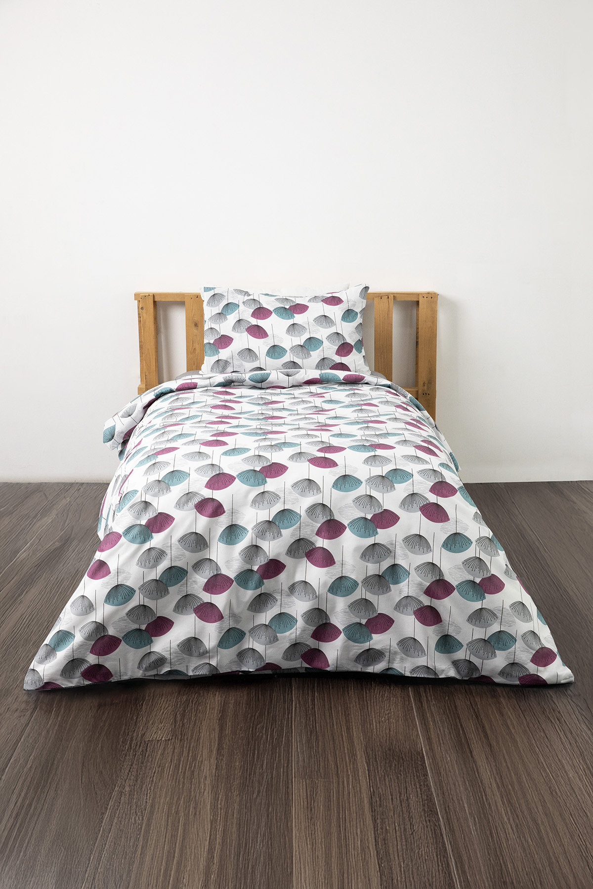 Forest Ranforce Tek Kişilik Nevresim Takımı Pembe Forest Ranforce Tek Kişilik Nevresim Takımı Pembe