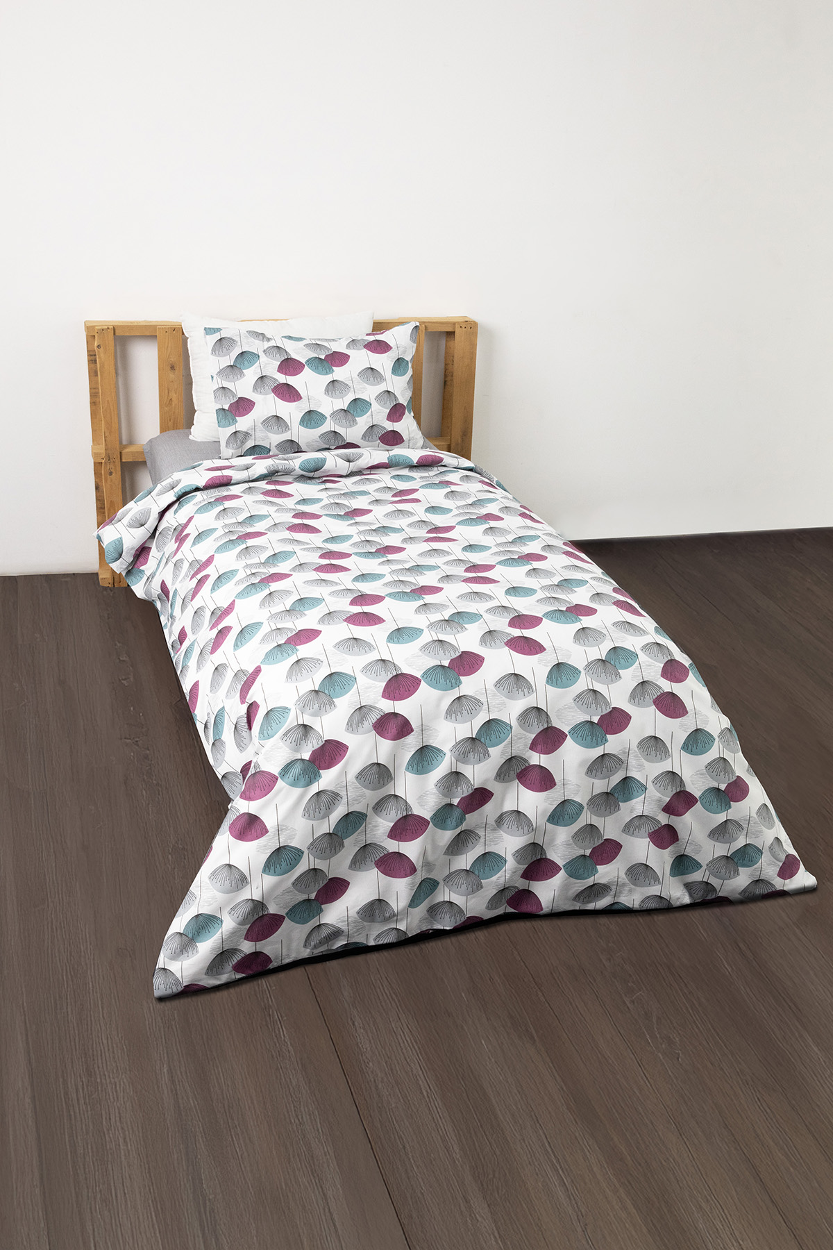 Forest Ranforce Tek Kişilik Nevresim Takımı Pembe Forest Ranforce Tek Kişilik Nevresim Takımı Pembe