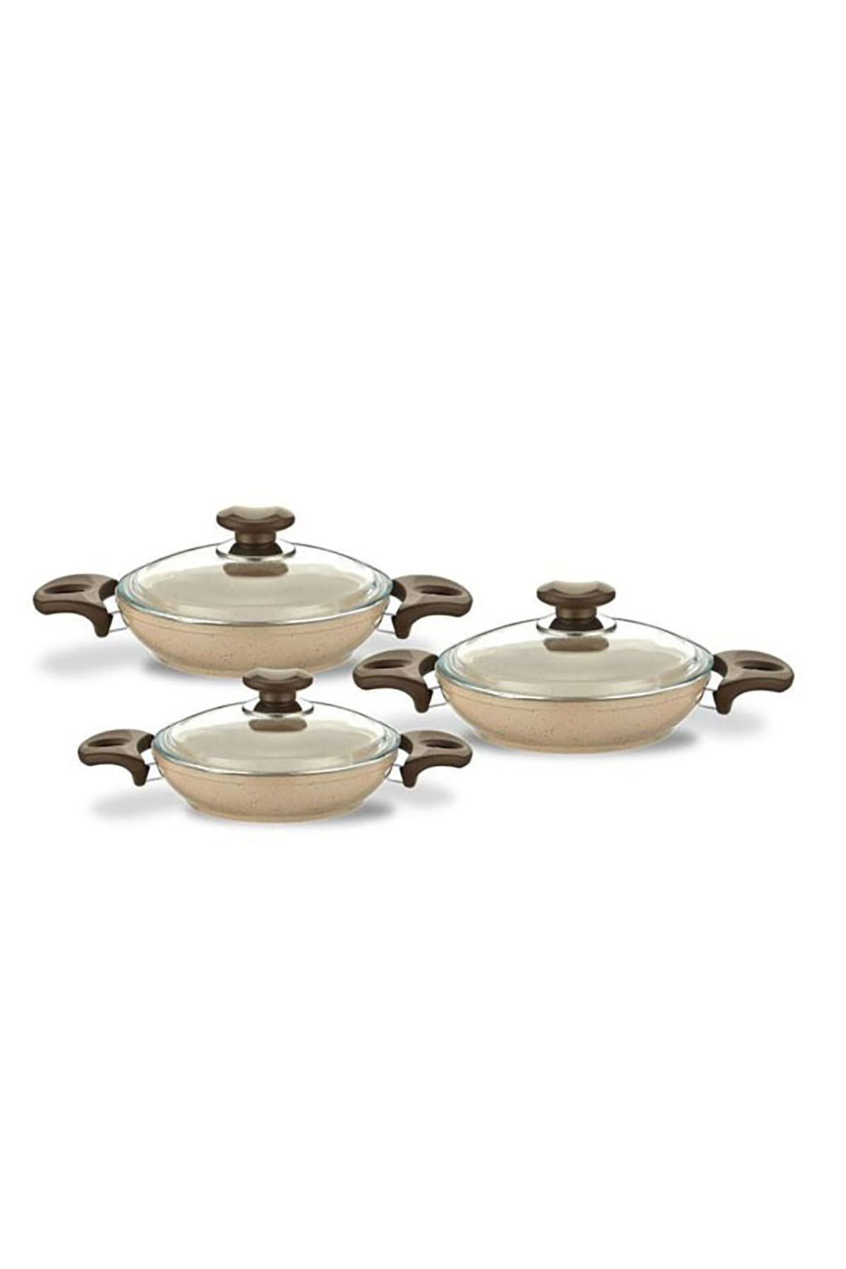 Gülsan Safran Granit 6 Parça Sahan Seti Gülsan Safran Granit 6 Parça Sahan Seti