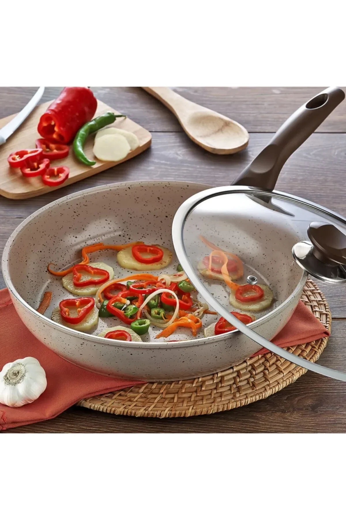 Gülsan Safran Granit Sote Tava 28 Cm Gülsan Safran Granit Sote Tava 28 Cm