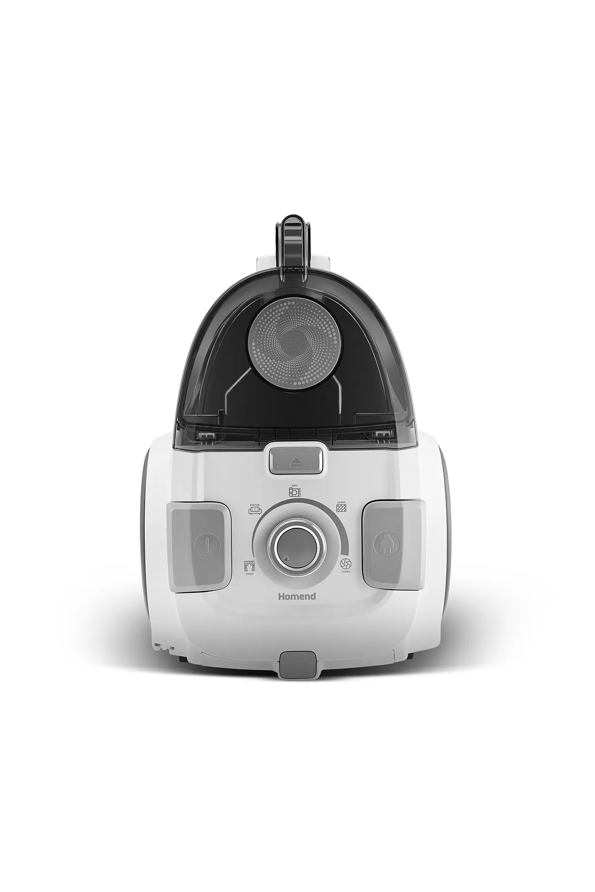 Homend Dustroyer 1252H Yatay Süpürge - Siyah - Beyaz Homend Dustroyer 1252H Yatay Süpürge - Siyah - Beyaz