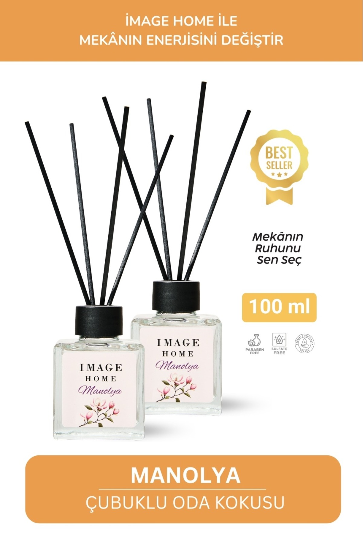 Image Home Manolya Bambu Koku 2li 100 ML