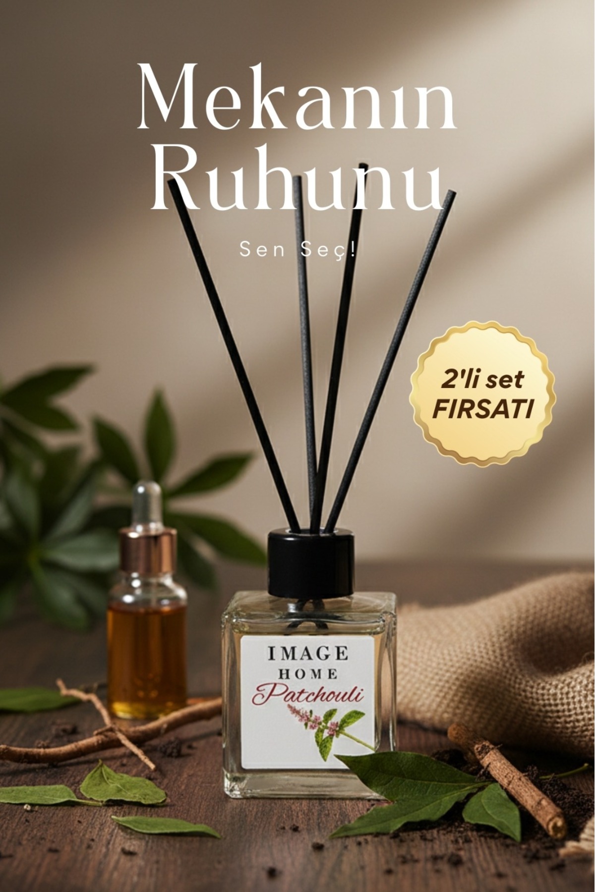 Image Home Patchouli Bambu Koku 2li 100 ML Image Home Patchouli Bambu Koku 2li 100 ML
