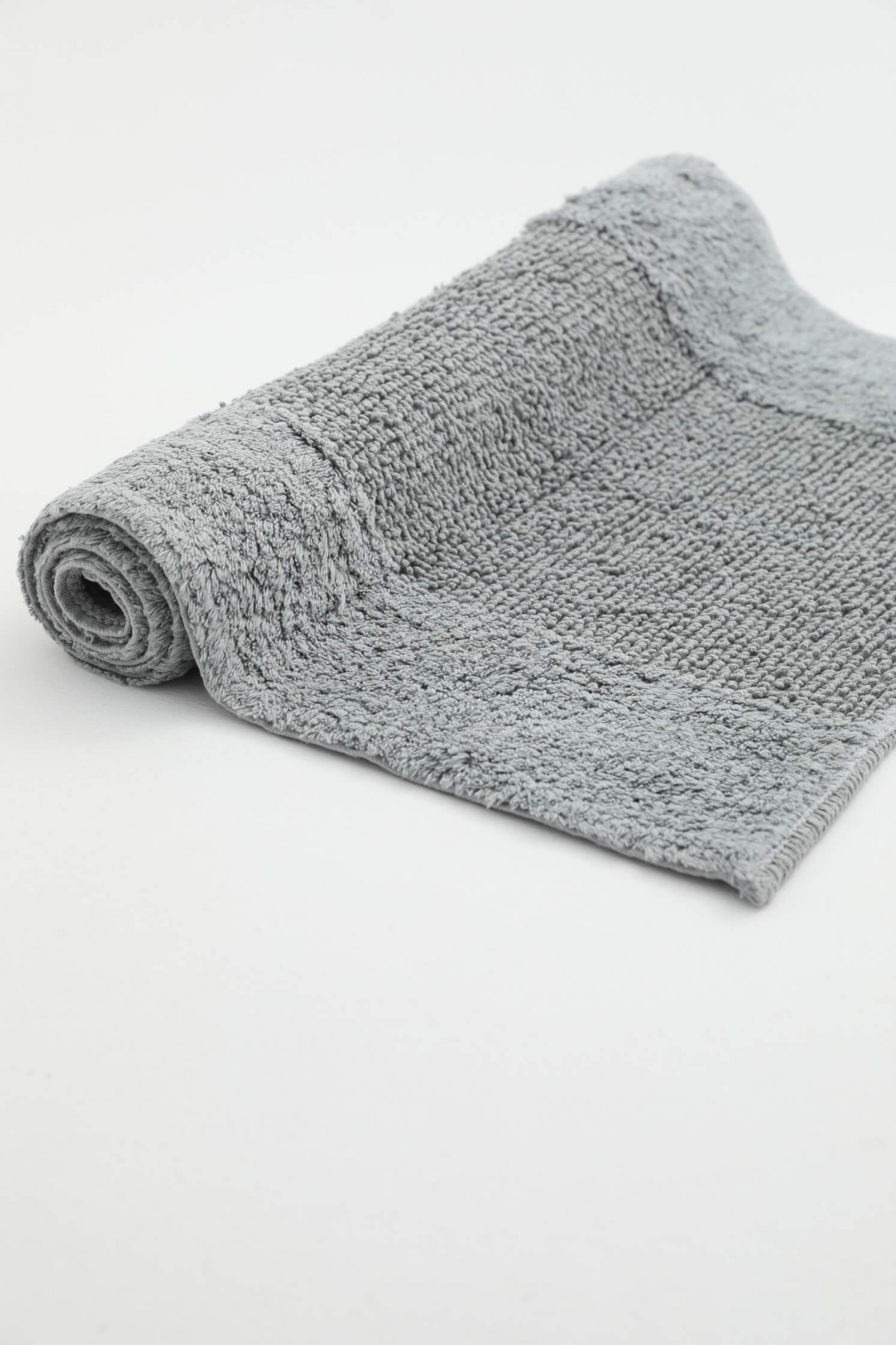 İva Home Tufting %100 Natural Pamuk 2li Banyo Paspas Takımı - Antrasit