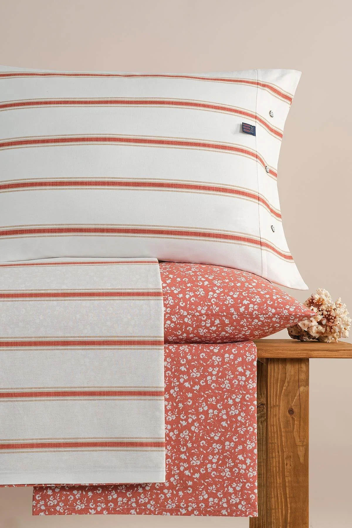 İyi Geceler Blue Marine Çift Kişilik Nevresimli Pike Takımı - Breezy Somon