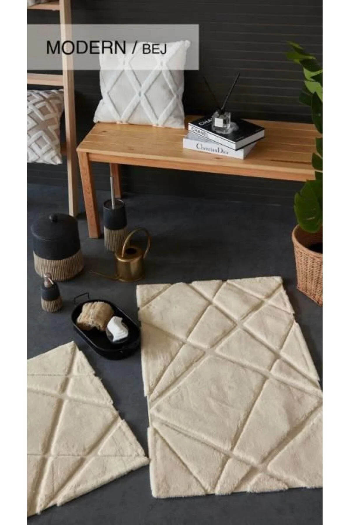 İyi Geceler Klozet Takımı Modern - Altın