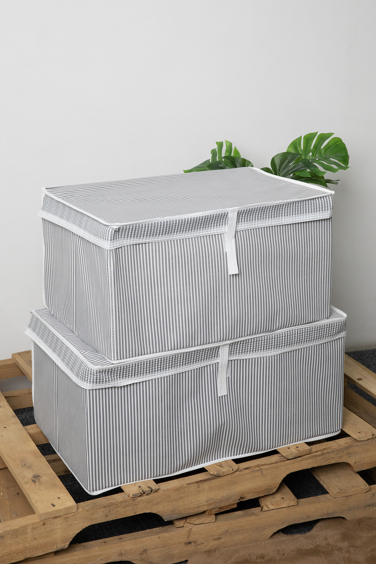 Kapaklı 2li Mega Plus + Mega Hurç - Gri Kapaklı 2li Mega Plus + Mega Hurç - Gri