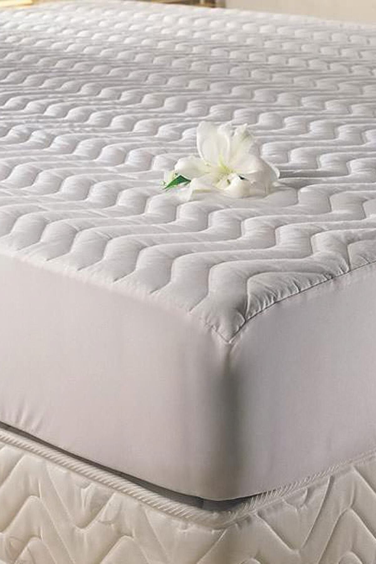 Taç Kapitone Fitted  %100 Pamuk Tek Kişilik Alez 1