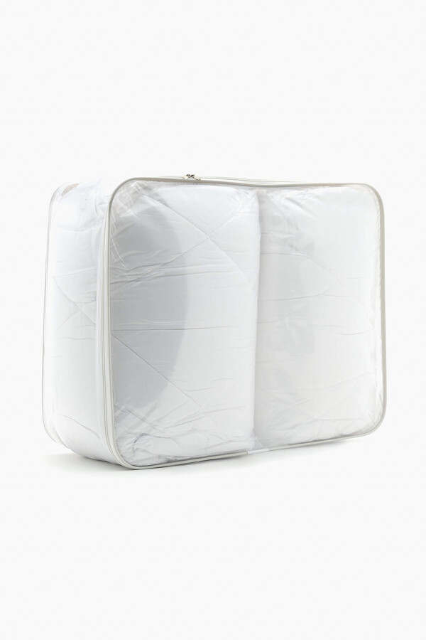 Kristal Tek Kişilik Mikro Yorgan 1 Alana 1 Bedava - Beyaz Kristal Tek Kişilik Mikro Yorgan 1 Alana 1 Bedava - Beyaz