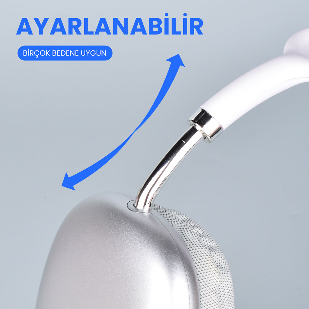Lapas Bluetooth Kulaklık P10 - Gümüş