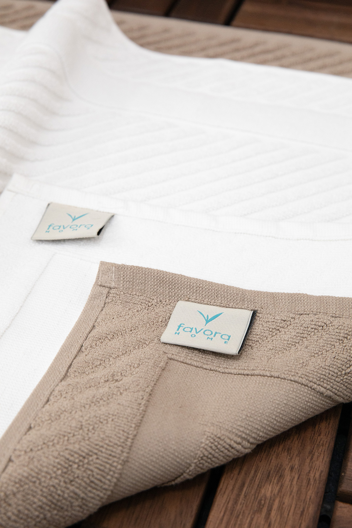 Leoline %100 Pamuk 2li Ayak Havlusu - Kahve - Beya Leoline %100 Pamuk 2li Ayak Havlusu - Kahve - Beya