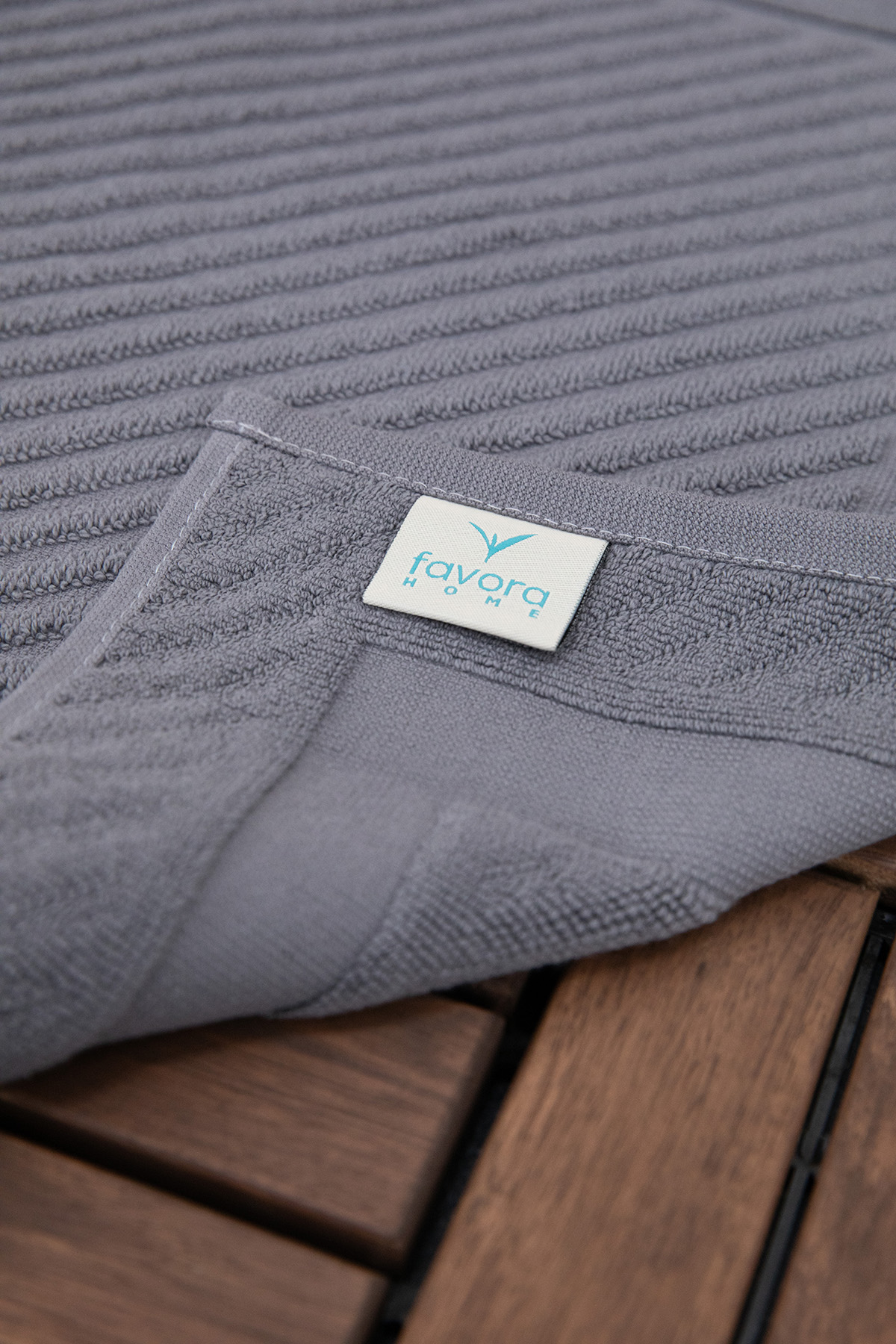 Leoline %100 Pamuk Premium Ayak Havlusu - Antrasit Leoline %100 Pamuk Premium Ayak Havlusu - Antrasit