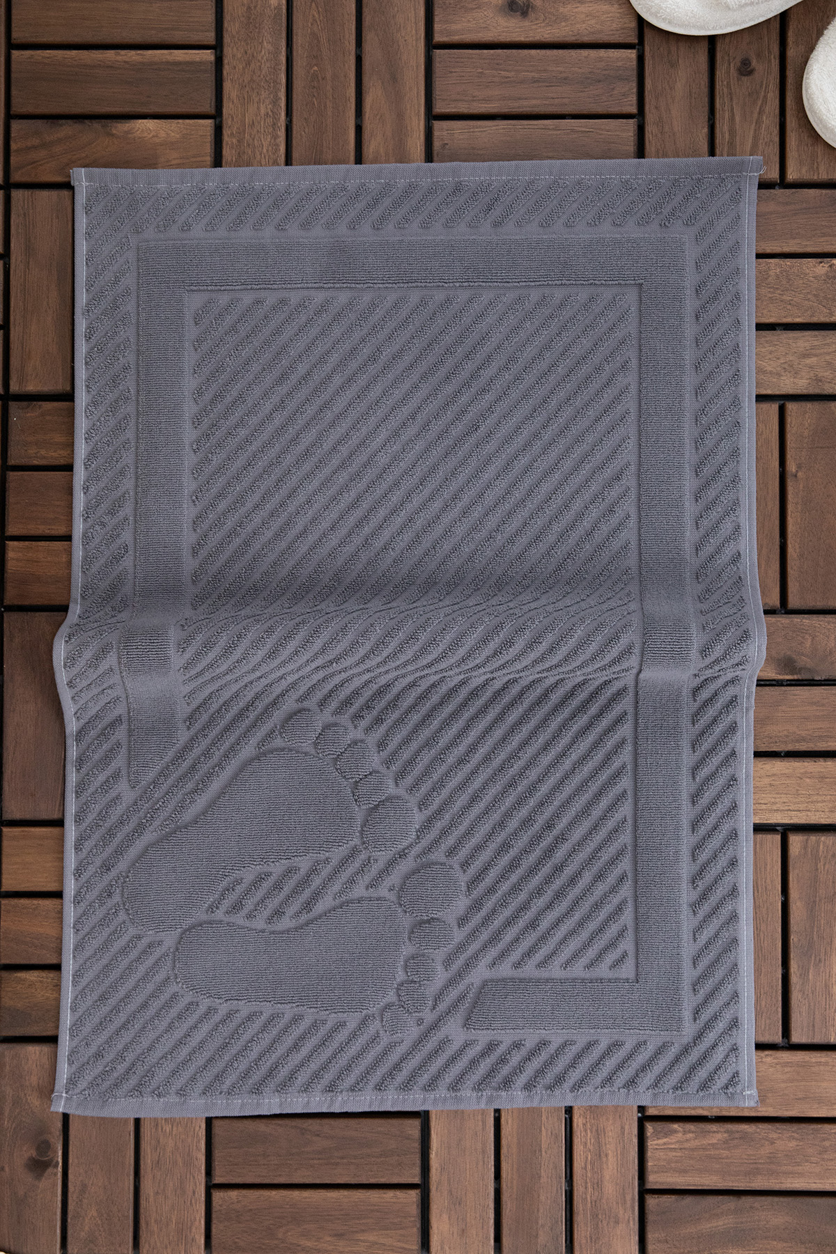 Leoline %100 Pamuk Premium Ayak Havlusu - Antrasit Leoline %100 Pamuk Premium Ayak Havlusu - Antrasit