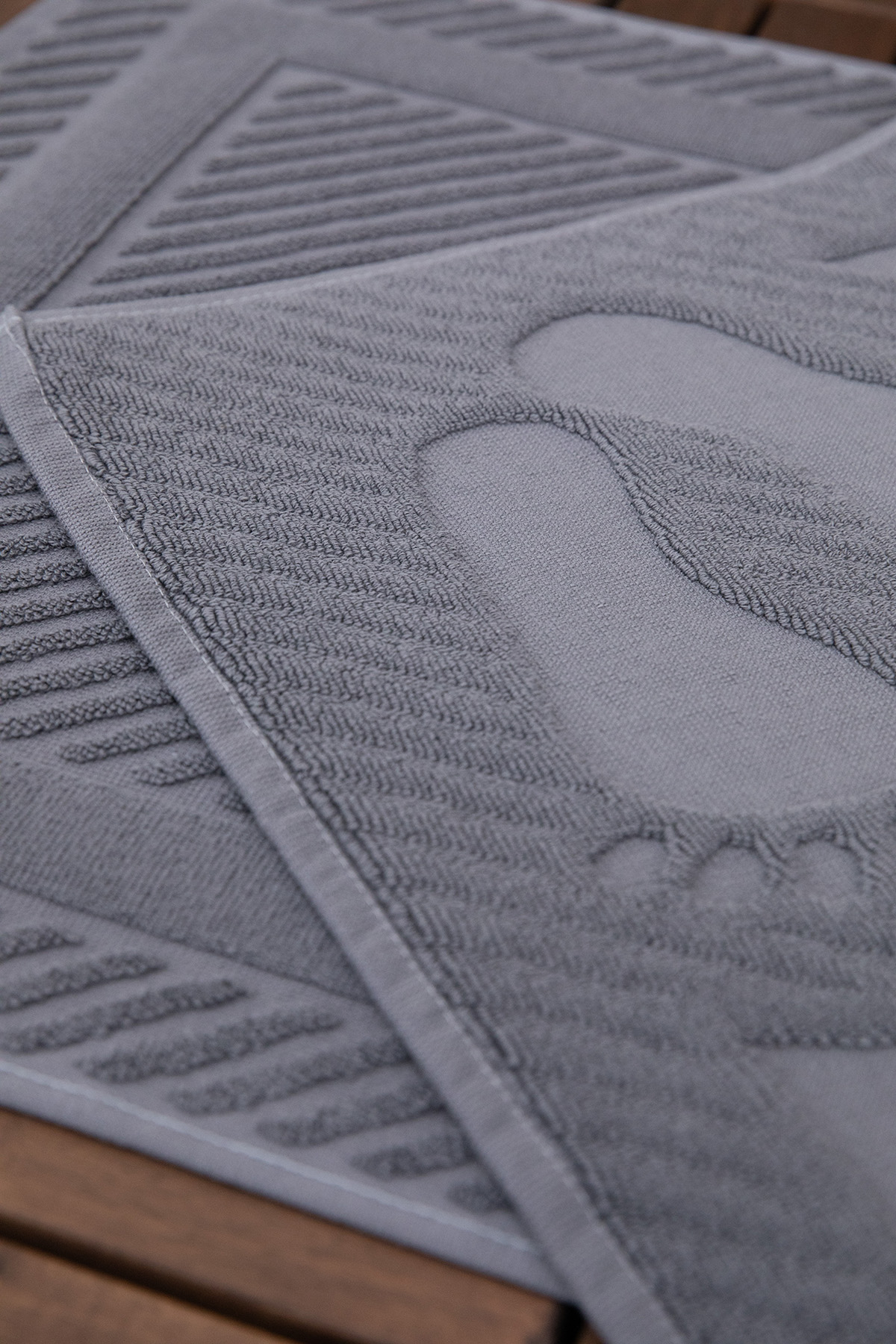 Leoline %100 Pamuk Premium Ayak Havlusu - Antrasit Leoline %100 Pamuk Premium Ayak Havlusu - Antrasit