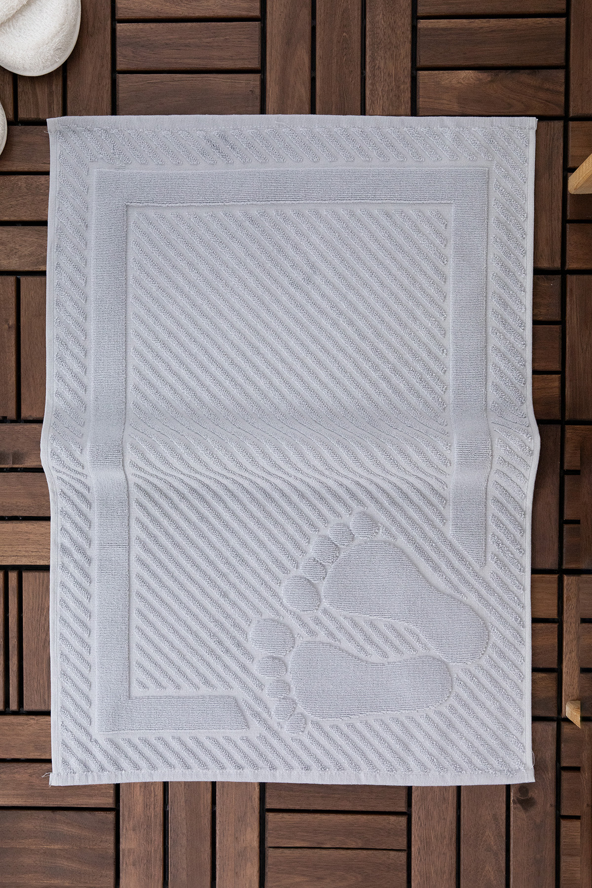 Leoline %100 Pamuk Premium Ayak Havlusu - Gri Leoline %100 Pamuk Premium Ayak Havlusu - Gri