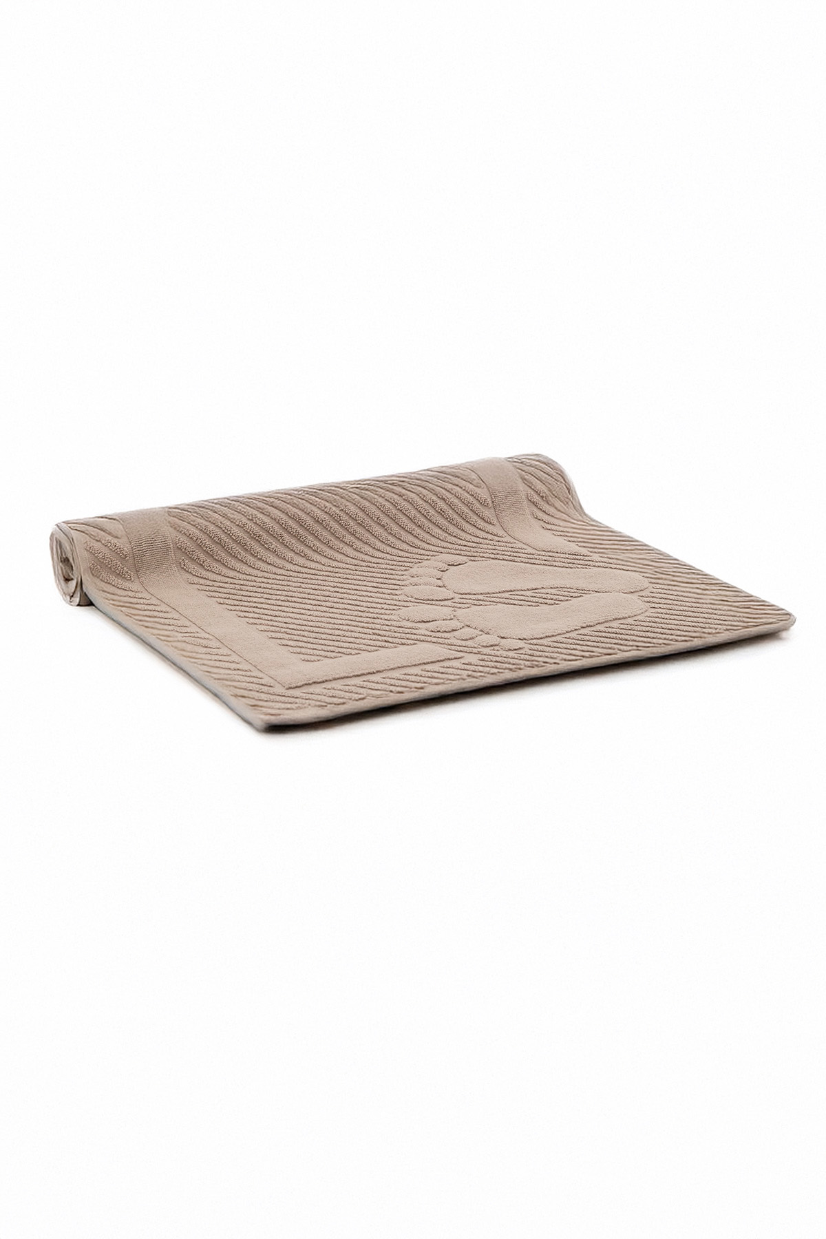 Leoline %100 Pamuk Premium Ayak Havlusu  - Kahve