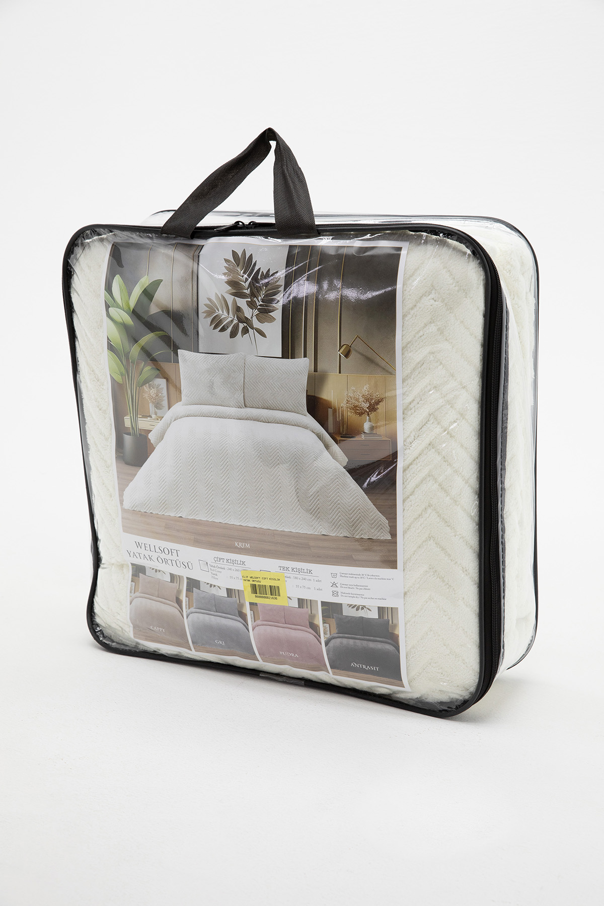 Liena Wellsoft Tek Kişilik Yatak Örtüsü - Krem Liena Wellsoft Tek Kişilik Yatak Örtüsü - Krem