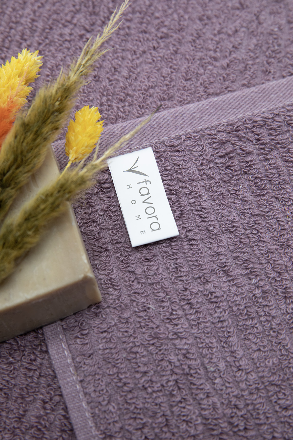 Line Luxury 2li El Yüz Havlusu 50x90 - Mürdüm Line Luxury 2li El Yüz Havlusu 50x90 - Mürdüm