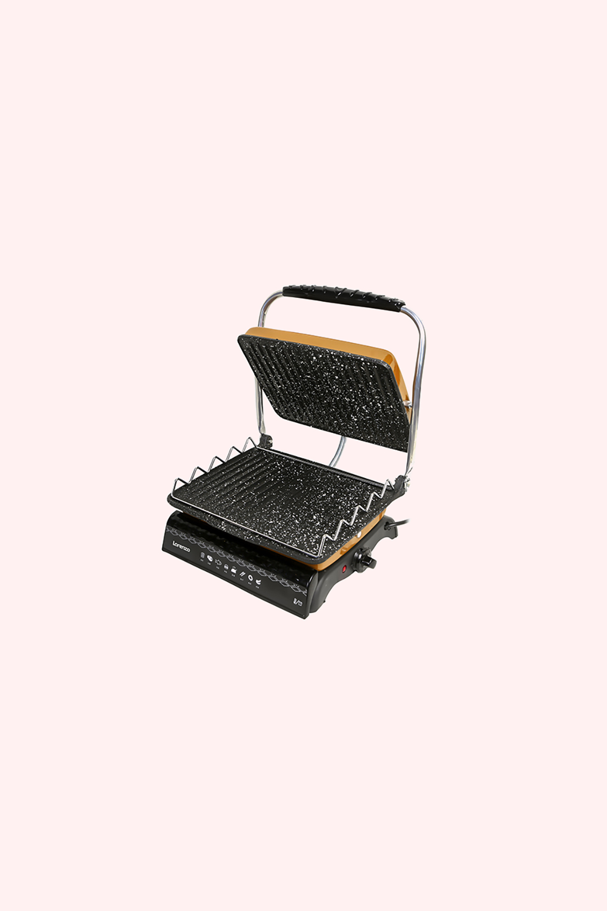 Lorenzo Toasty Plus Teflon 6 Dilim Döküm Tost Makinesi - Rosie