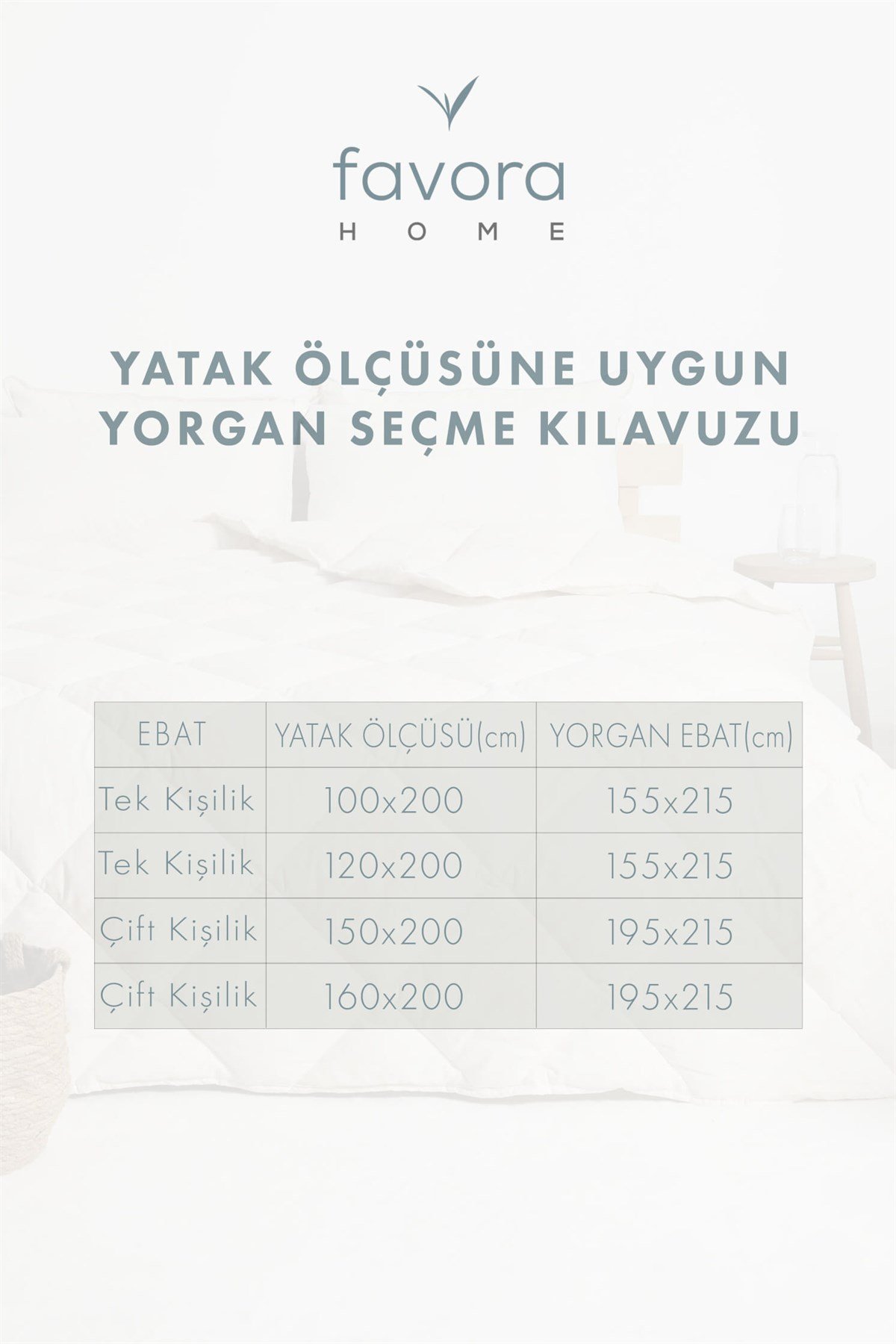 Lüx Tek Kişilik Bambu İçerikli Yorgan 155x215 - Krem