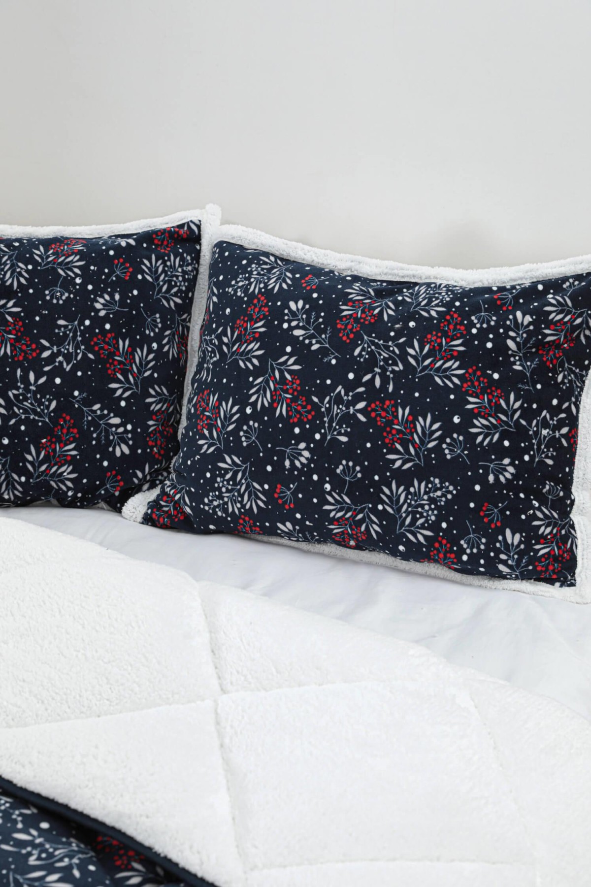Merinos Comforter Sofia Çift Kişilik Yorgan Seti - Lacivert