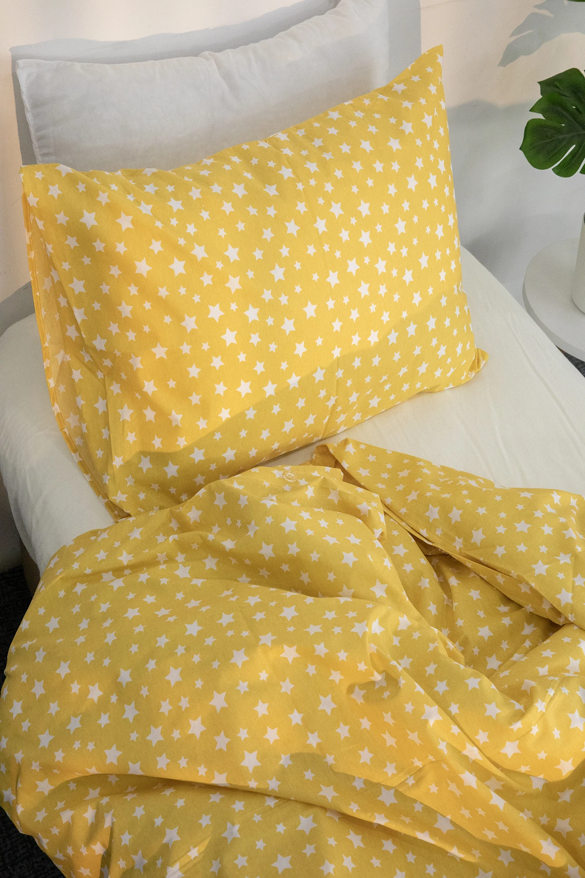 Mimosa Tek Kişilik Nevresim Seti - Sarı