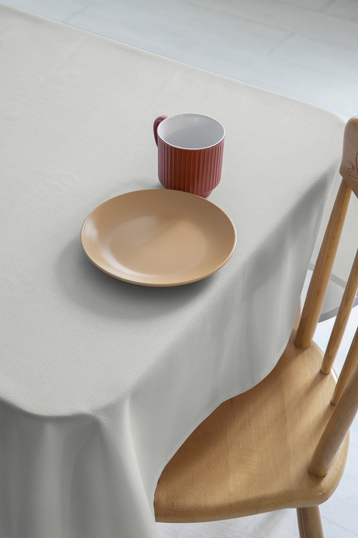 Nayra Keten Masa Örtüsü 160x220 - Krem Nayra Keten Masa Örtüsü 160x220 - Krem