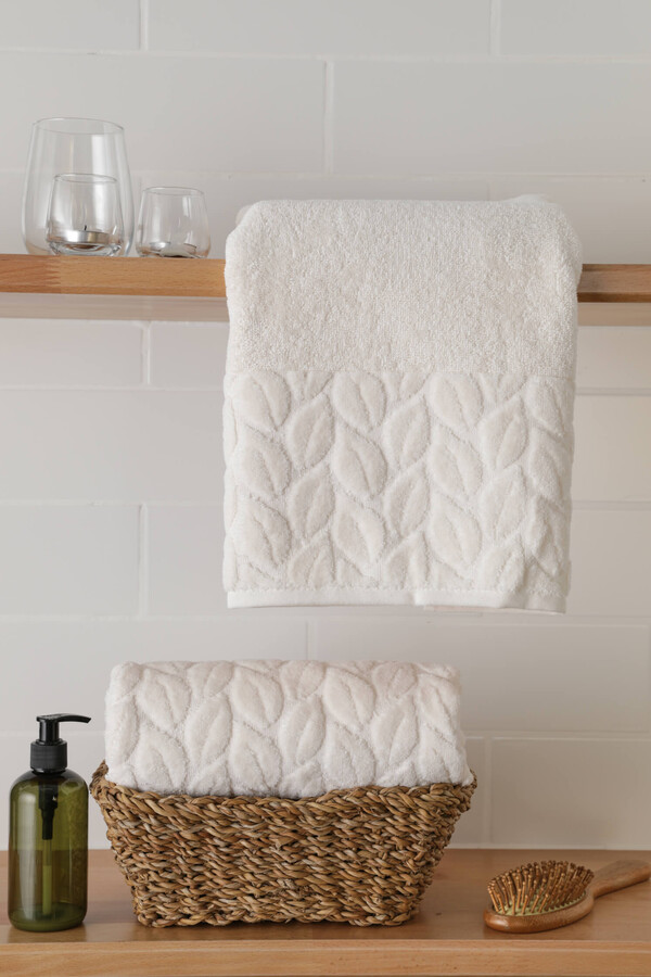 Nurpak Hazal 2li El Havlusu 50x90 - Krem Nurpak Hazal 2li El Havlusu 50x90 - Krem