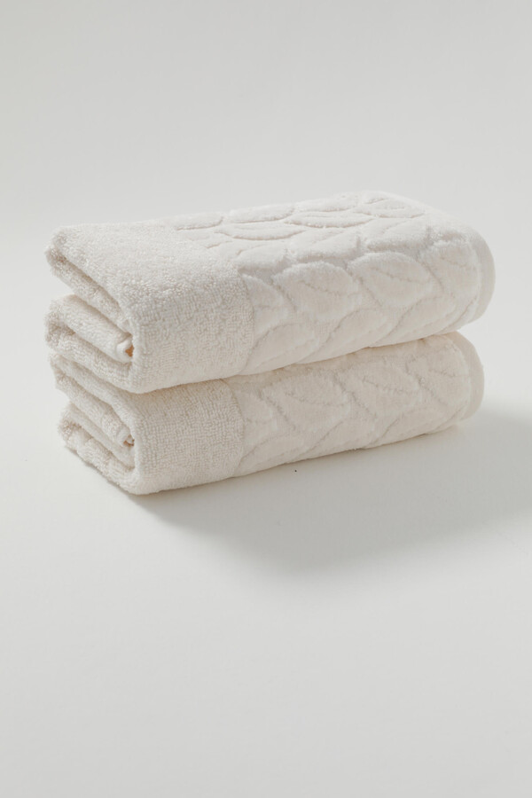 Nurpak Hazal 2li El Havlusu 50x90 - Krem Nurpak Hazal 2li El Havlusu 50x90 - Krem